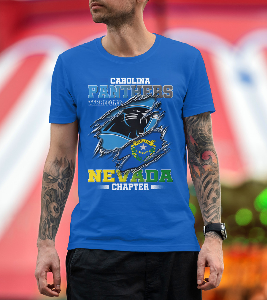 Carolina Panthers Territory Nevada Chapter T-Shirt