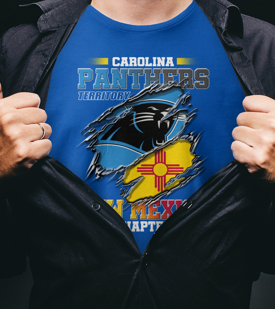 Carolina Panthers Territory New Mexico Chapter T-Shirt