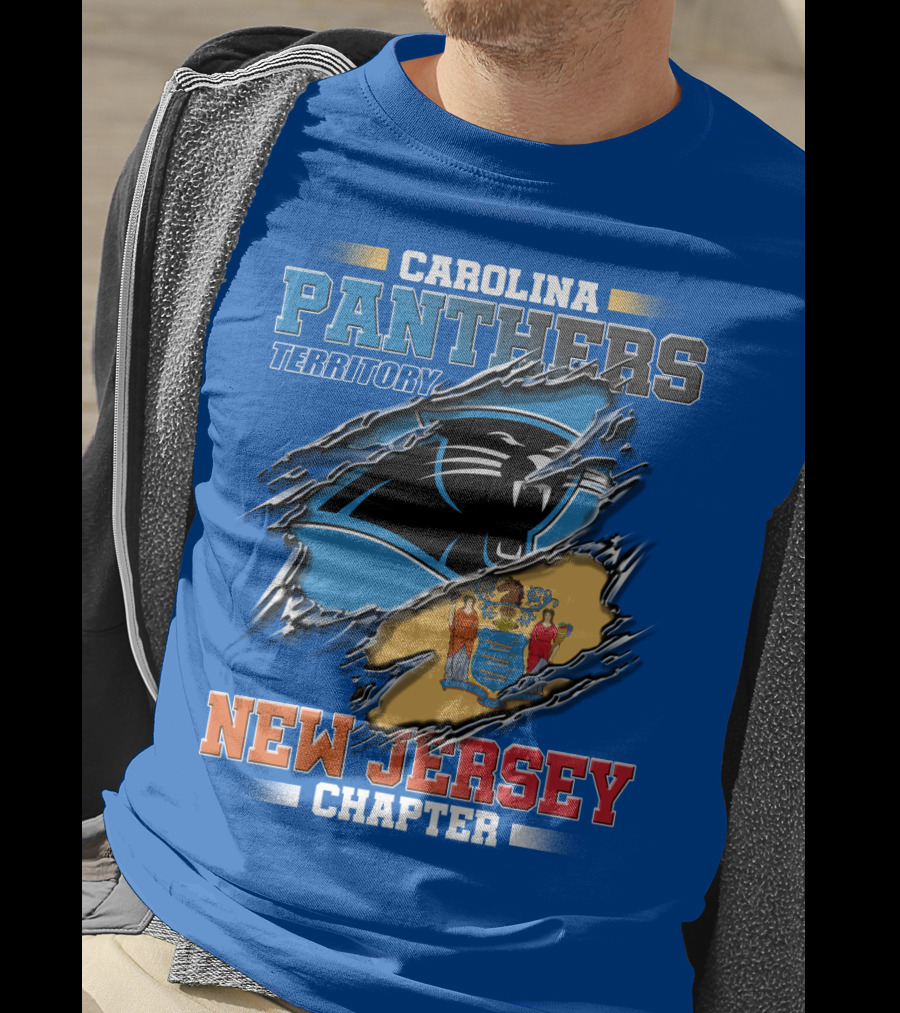 Carolina Panthers Territory New Jersey Chapter T-Shirt