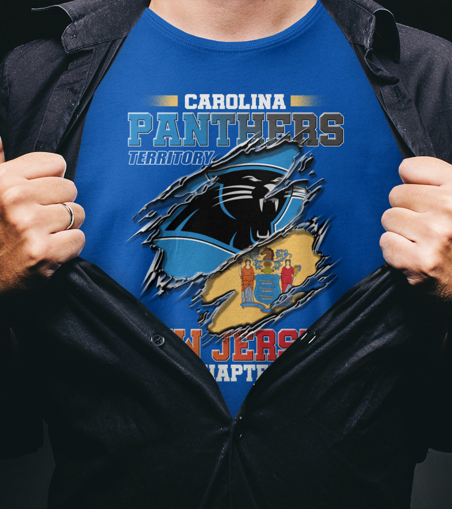 Carolina Panthers Territory New Jersey Chapter T-Shirt