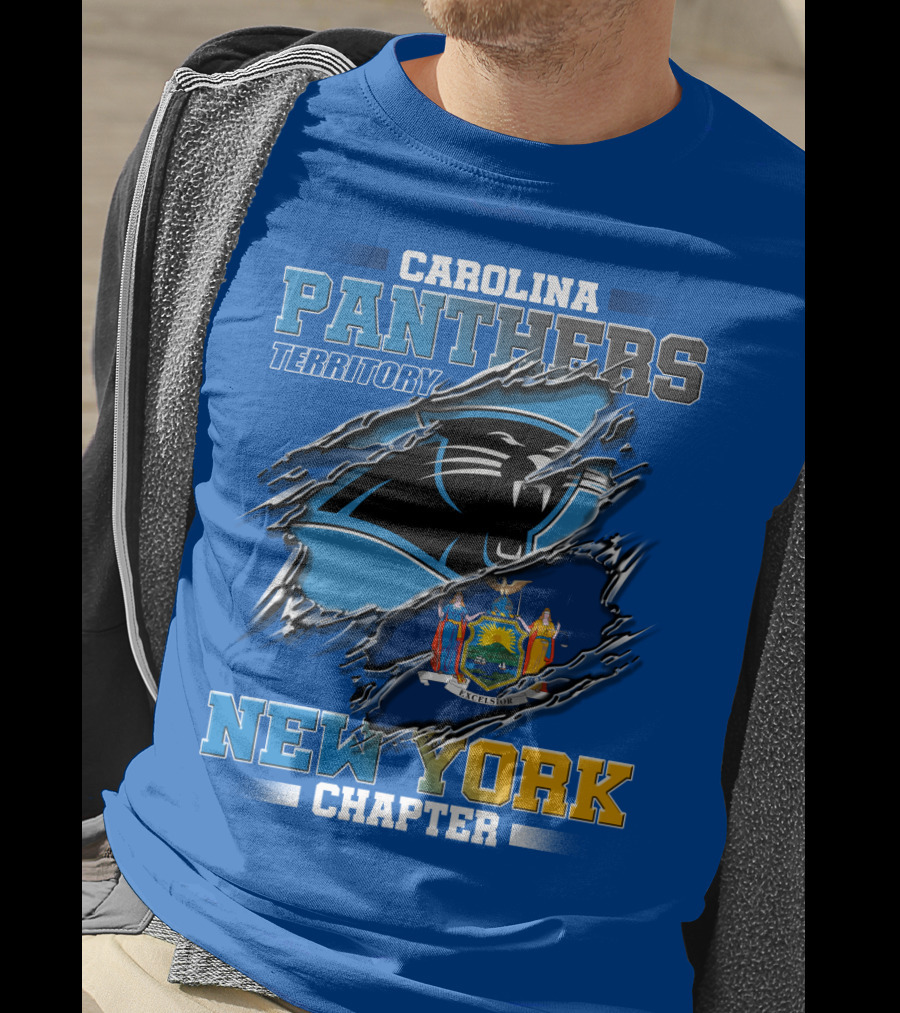 Carolina Panthers Territory New York Chapter T-Shirt