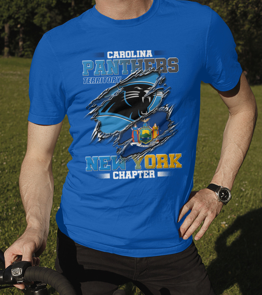 Carolina Panthers Territory New York Chapter T-Shirt