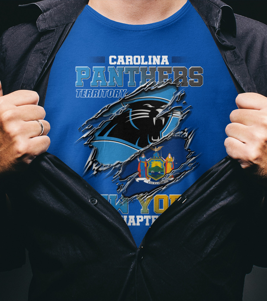 Carolina Panthers Territory New York Chapter T-Shirt