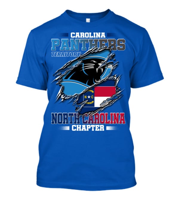 Carolina Panthers Territory North Carolina Chapter T-Shirt