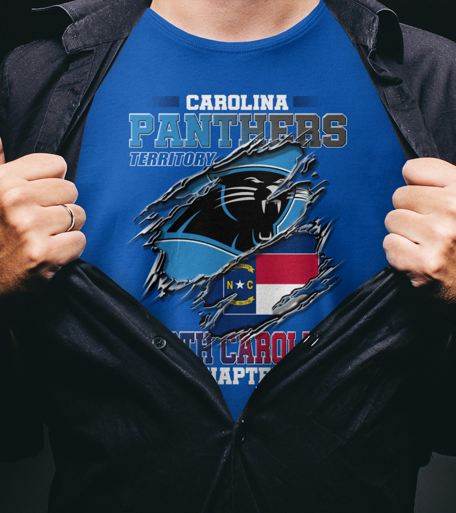 Carolina Panthers Territory North Carolina Chapter T-Shirt