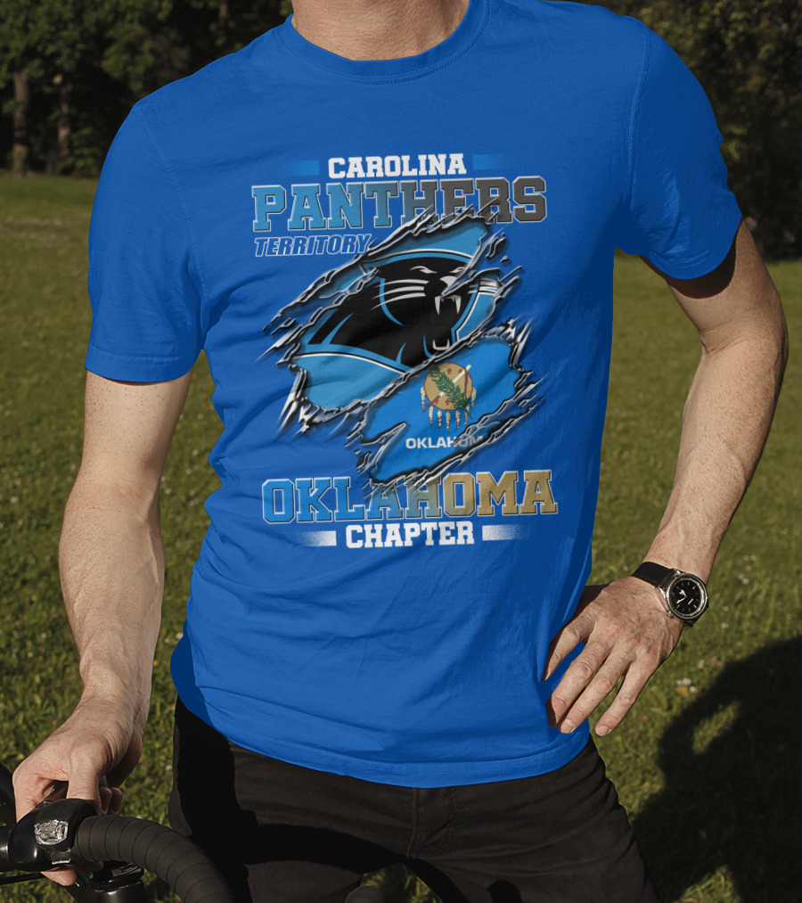 Carolina Panthers Territory Oklahoma Chapter T-Shirt