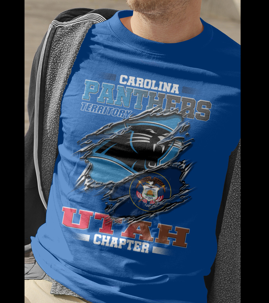Carolina Panthers Territory Utah Chapter T-Shirt