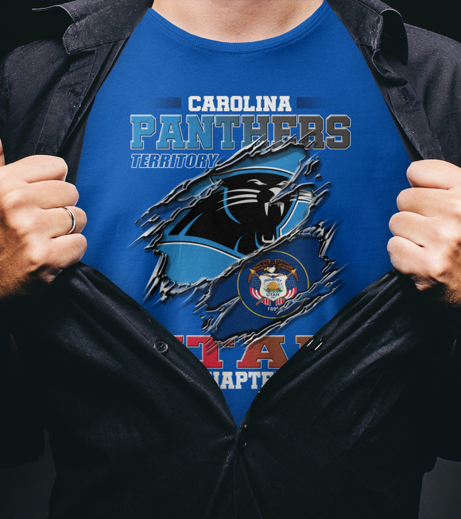 Carolina Panthers Territory Utah Chapter T-Shirt