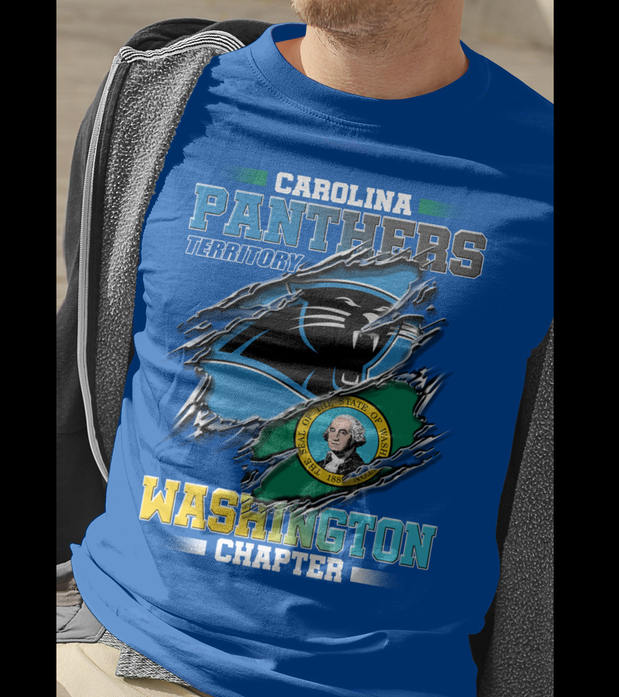 Carolina Panthers Territory Washington Chapter T-Shirt