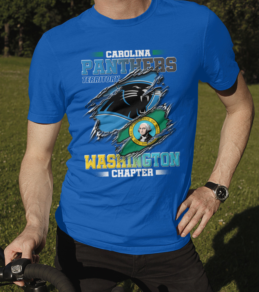 Carolina Panthers Territory Washington Chapter T-Shirt
