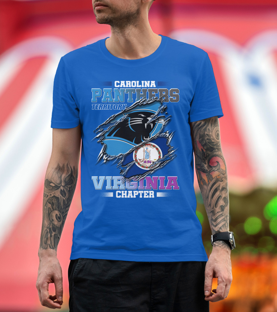 CAROLINA PANTHERS TERRITORY VIRGINIA CHAPTER T-Shirt