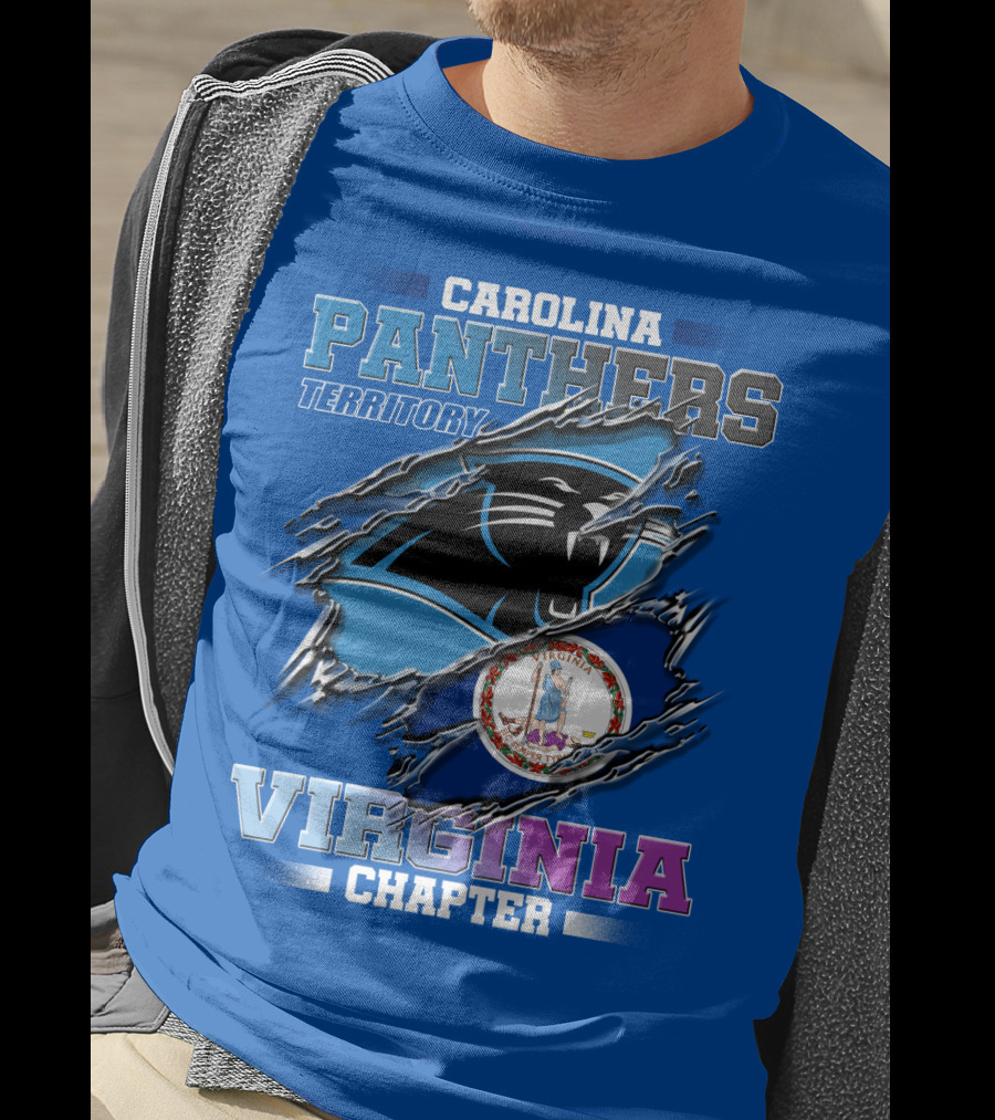 Carolina Panthers Territory Virginia Chapter T-Shirt
