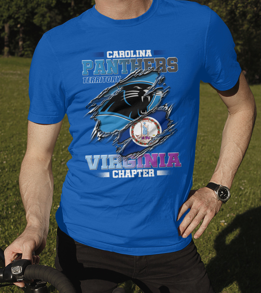 Carolina Panthers Territory Virginia Chapter T-Shirt