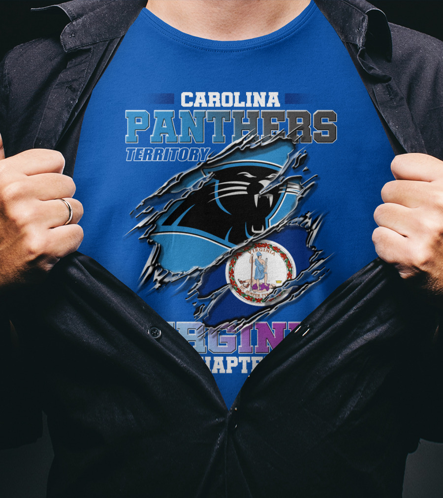 Carolina Panthers Territory Virginia Chapter T-Shirt