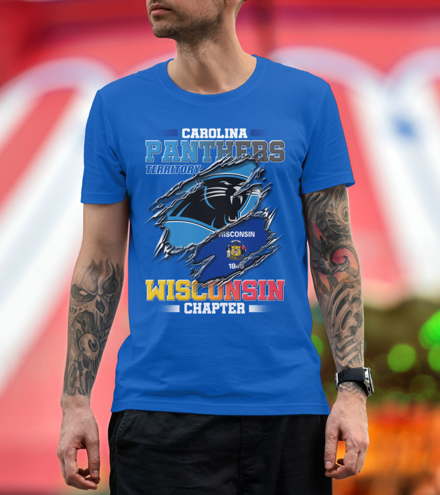 Carolina Panthers Territory Wisconsin Chapter T-Shirt
