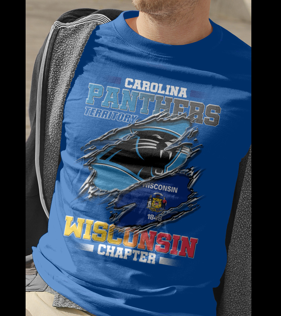 Carolina Panthers Territory Wisconsin Chapter T-Shirt