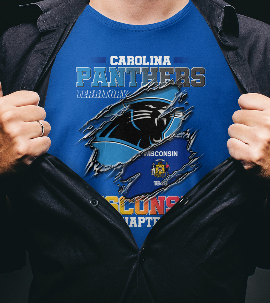 Carolina Panthers Territory Wisconsin Chapter T-Shirt