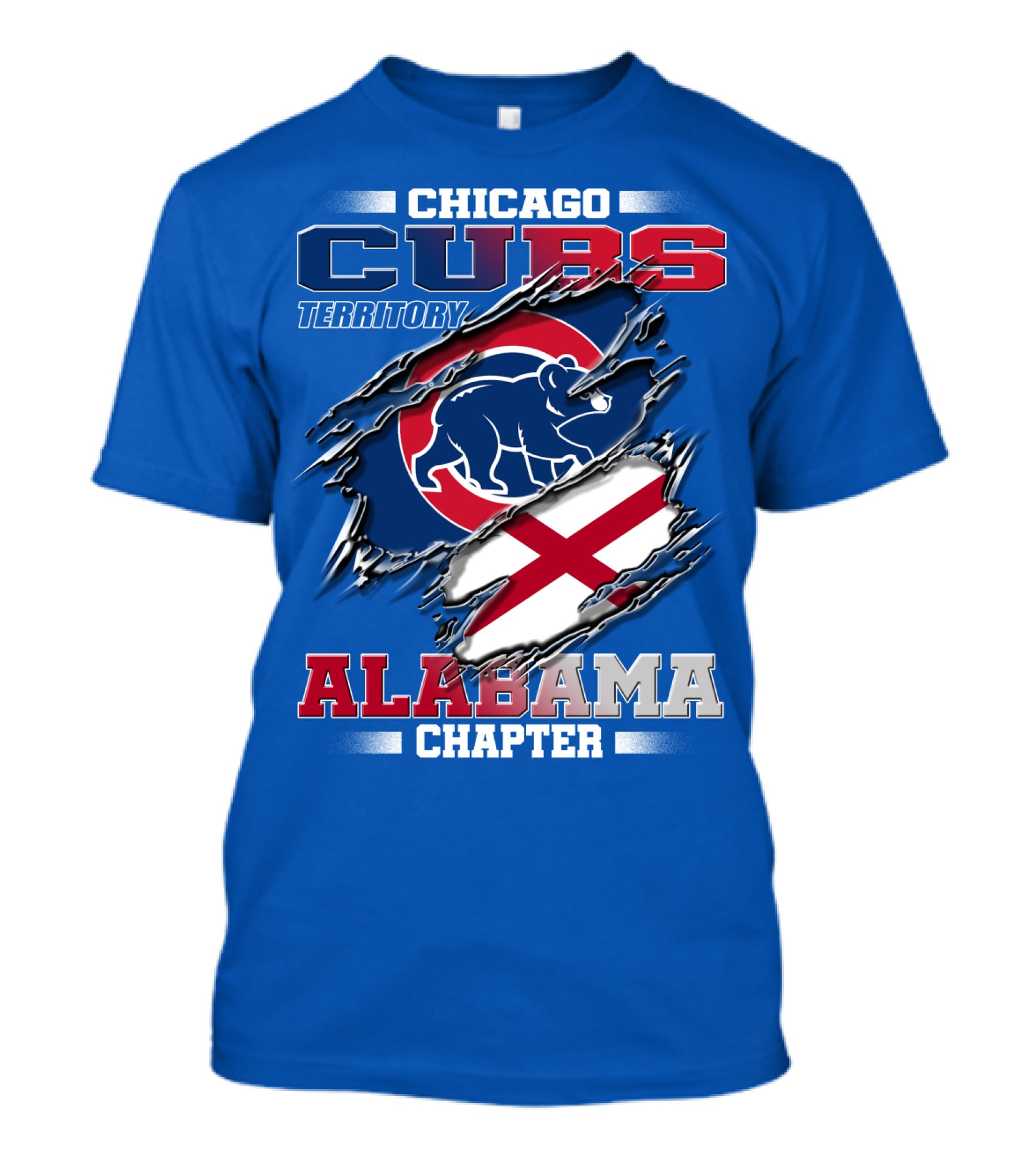 Chicago Cubs Territory Alabama Chapter T-Shirt