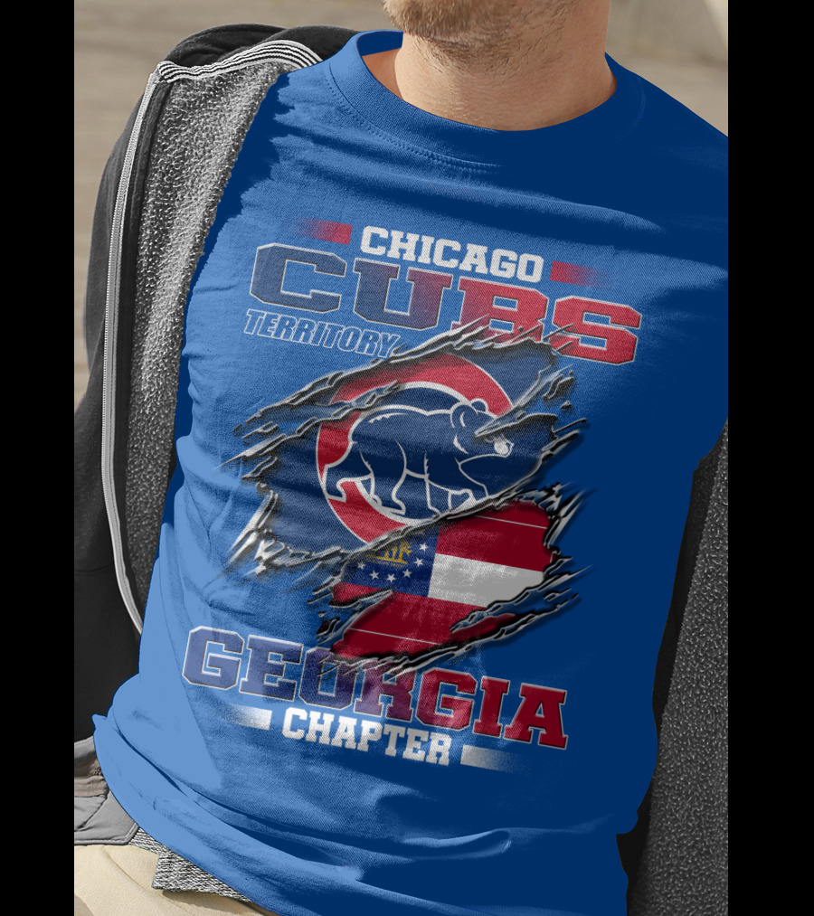 Chicago Cubs Territory Georgia Chapter T-Shirt