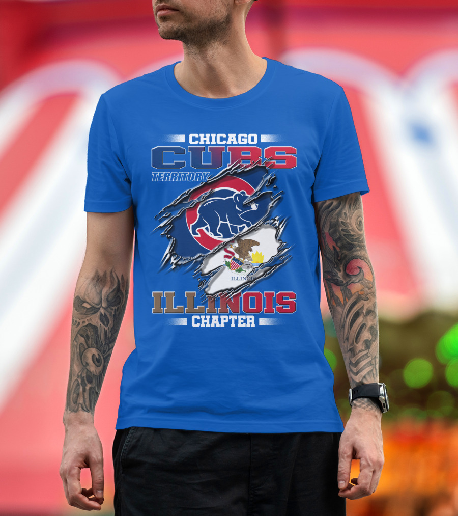 Chicago Cubs Territory Illinois Chapter T-Shirt