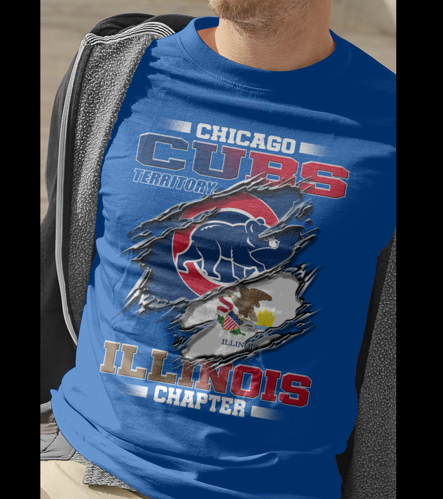 Chicago Cubs Territory Illinois Chapter T-Shirt