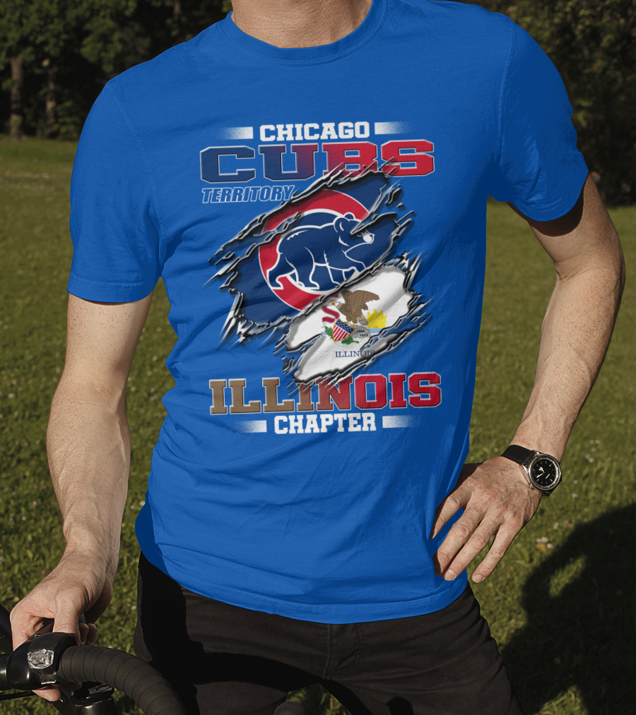Chicago Cubs Territory Illinois Chapter T-Shirt