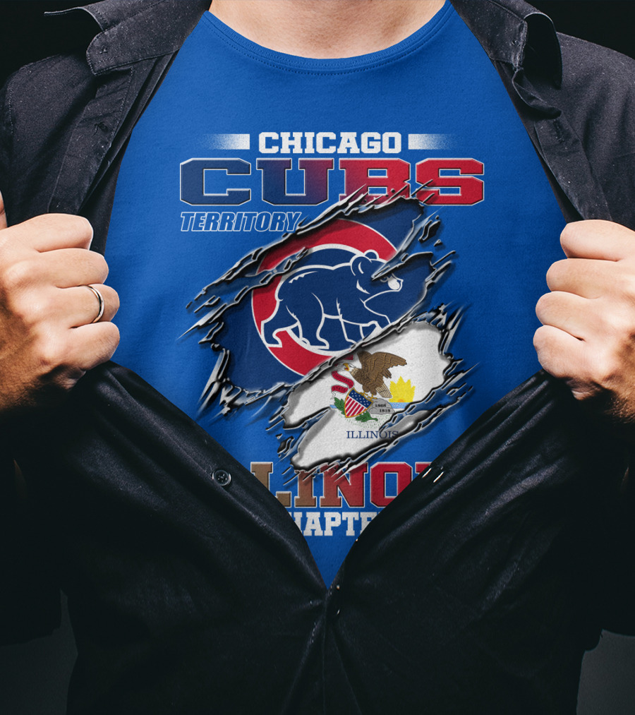 Chicago Cubs Territory Illinois Chapter T-Shirt