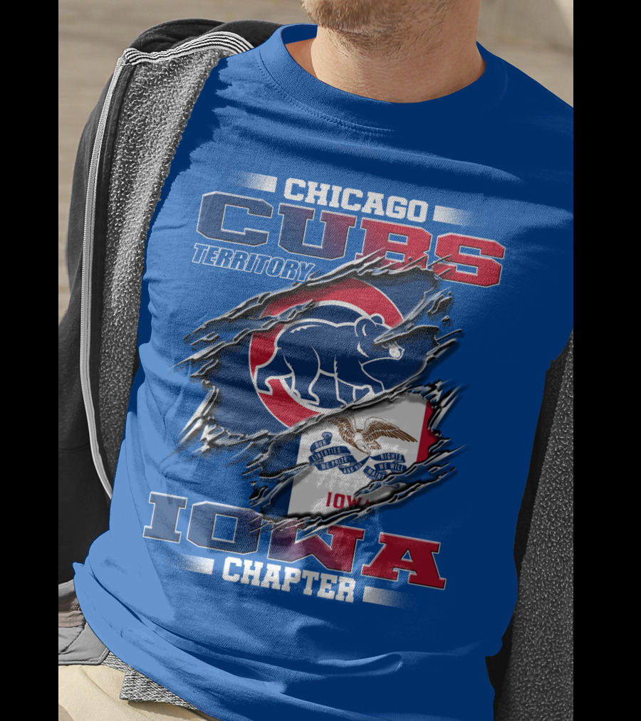 Chicago Cubs Territory Iowa Chapter T-Shirt