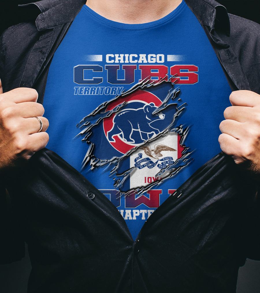 Chicago Cubs Territory Iowa Chapter T-Shirt