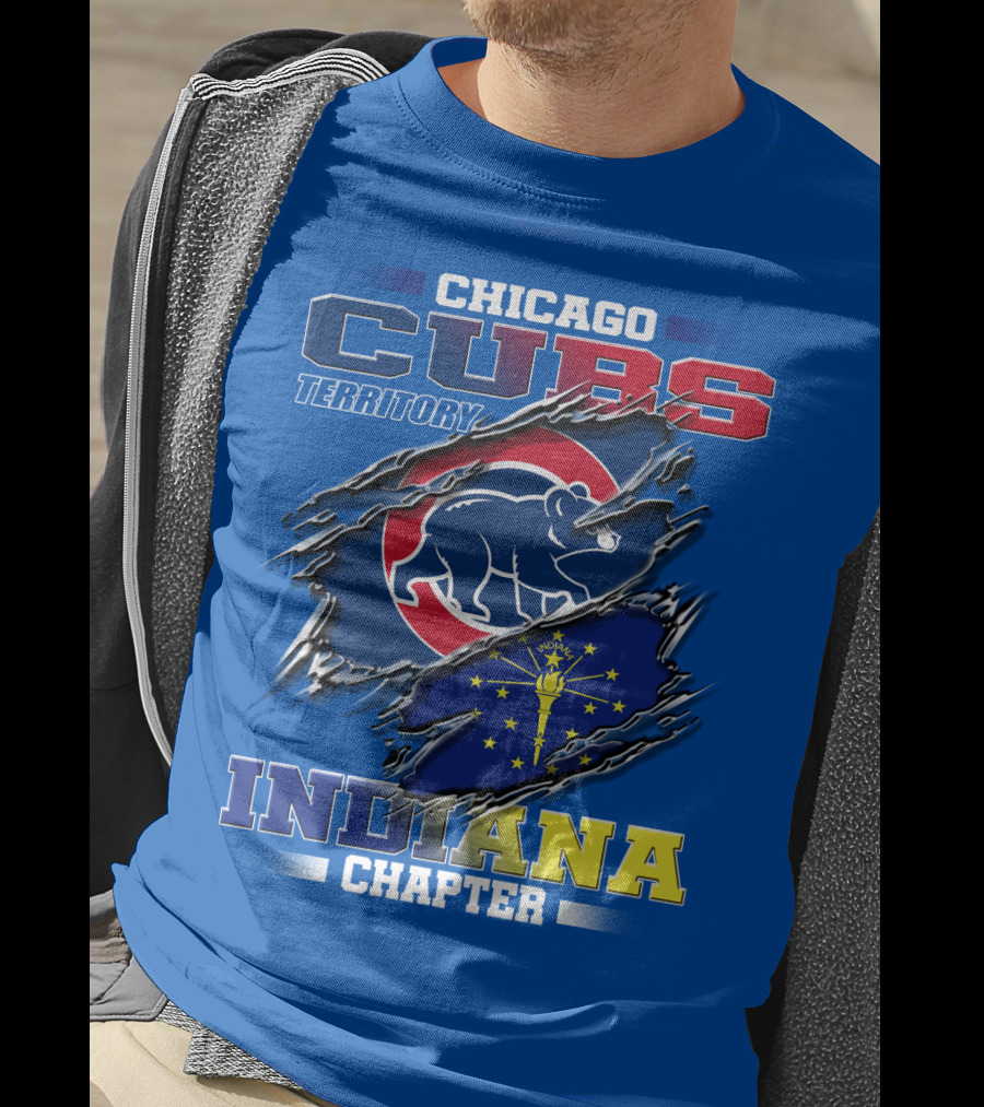 Chicago Cubs Territory Indiana Chapter T-Shirt