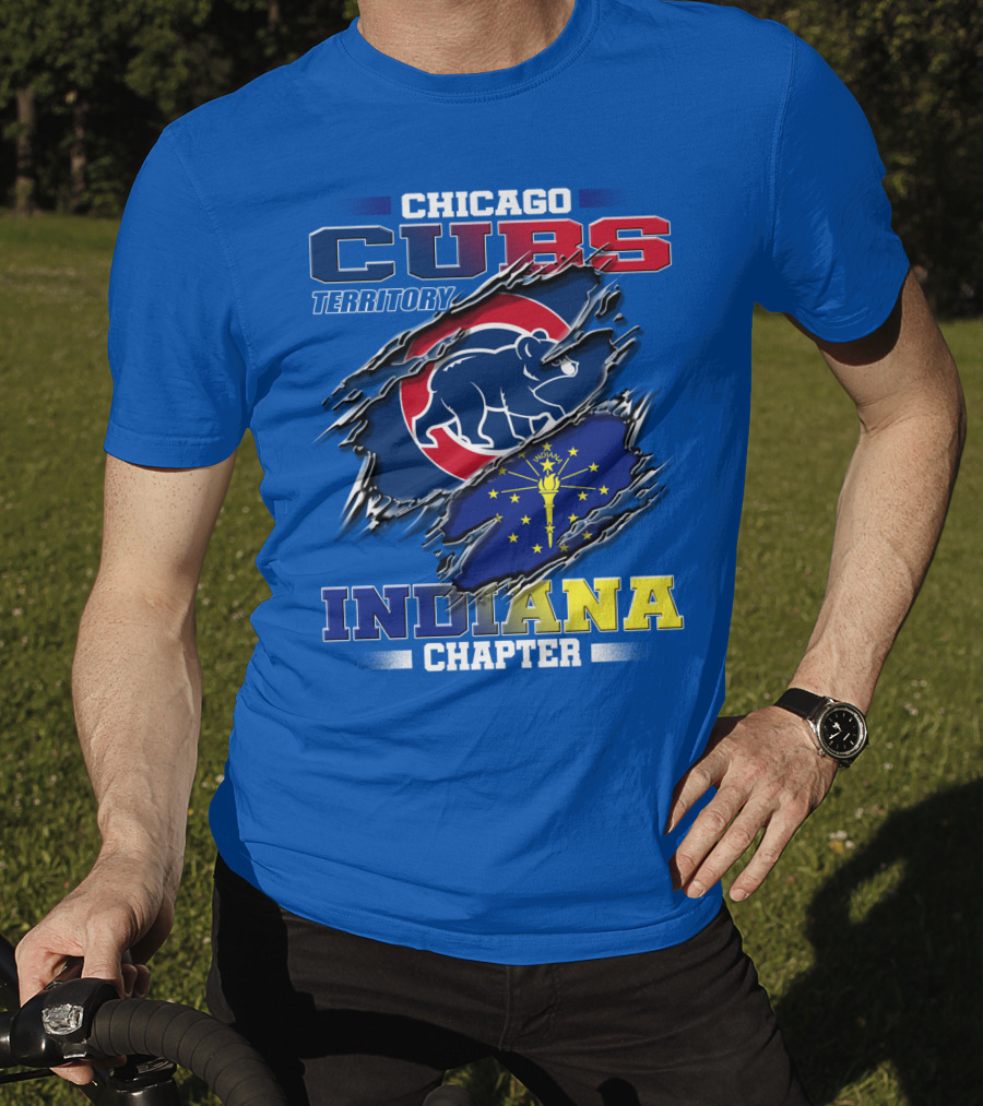 Chicago Cubs Territory Indiana Chapter T-Shirt