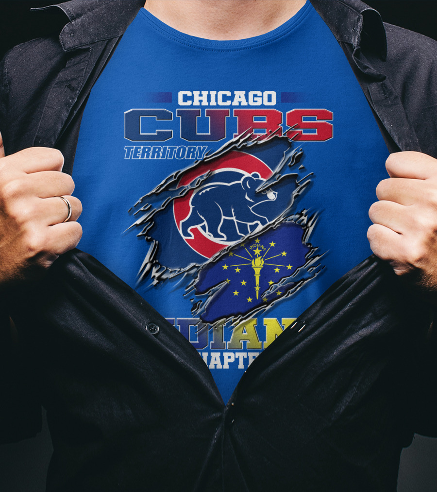 Chicago Cubs Territory Indiana Chapter T-Shirt