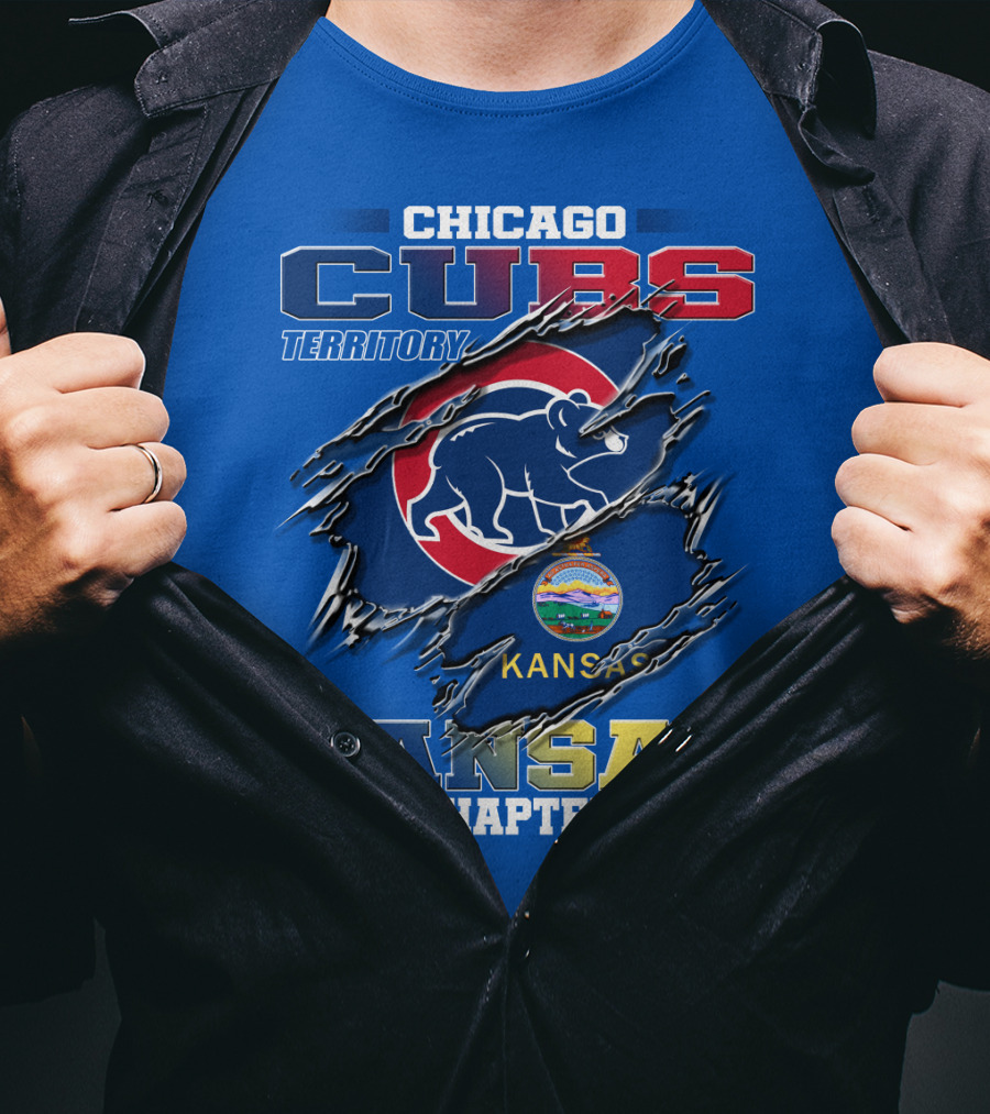 Chicago Cubs Territory Kansas Chapter T-Shirt