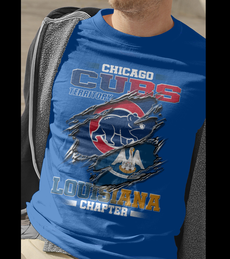Chicago Cubs Territory Louisiana Chapter T-Shirt