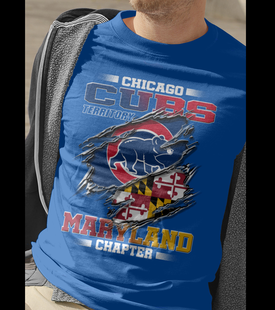 Chicago Cubs Territory Maryland Chapter T-Shirt
