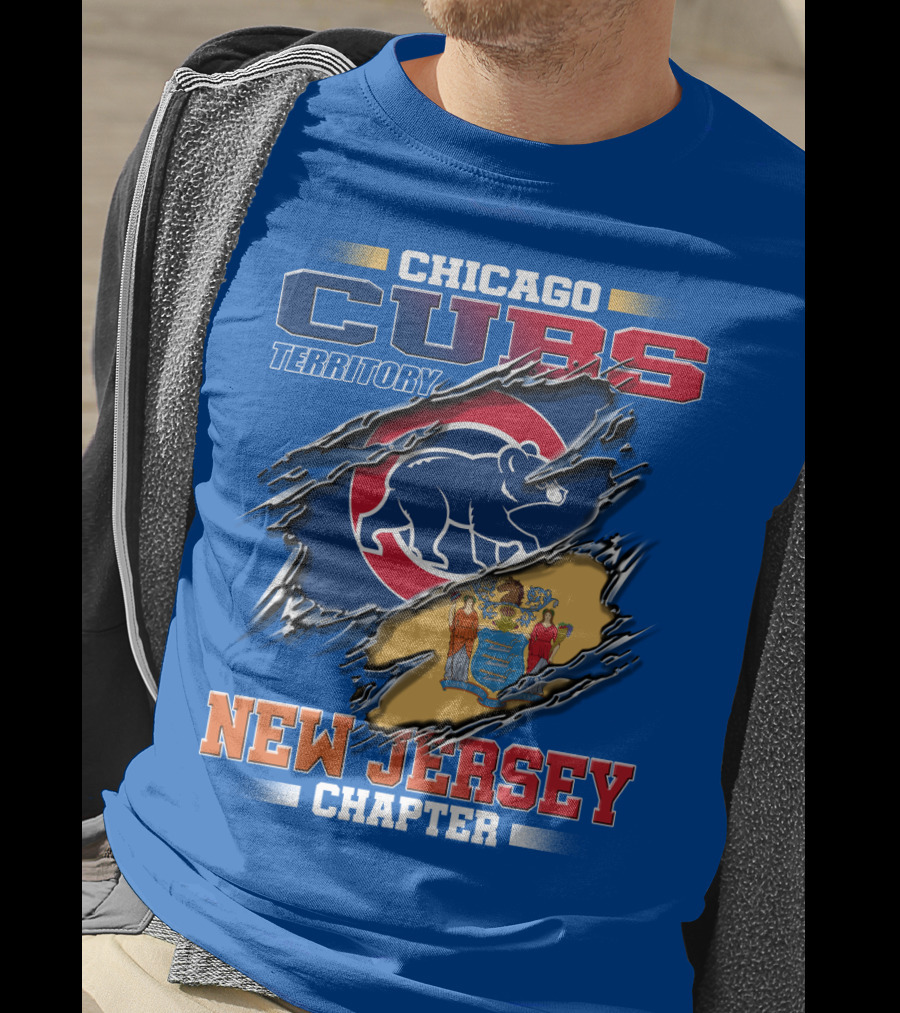 Chicago Cubs Territory New Jersey Chapter T-Shirt