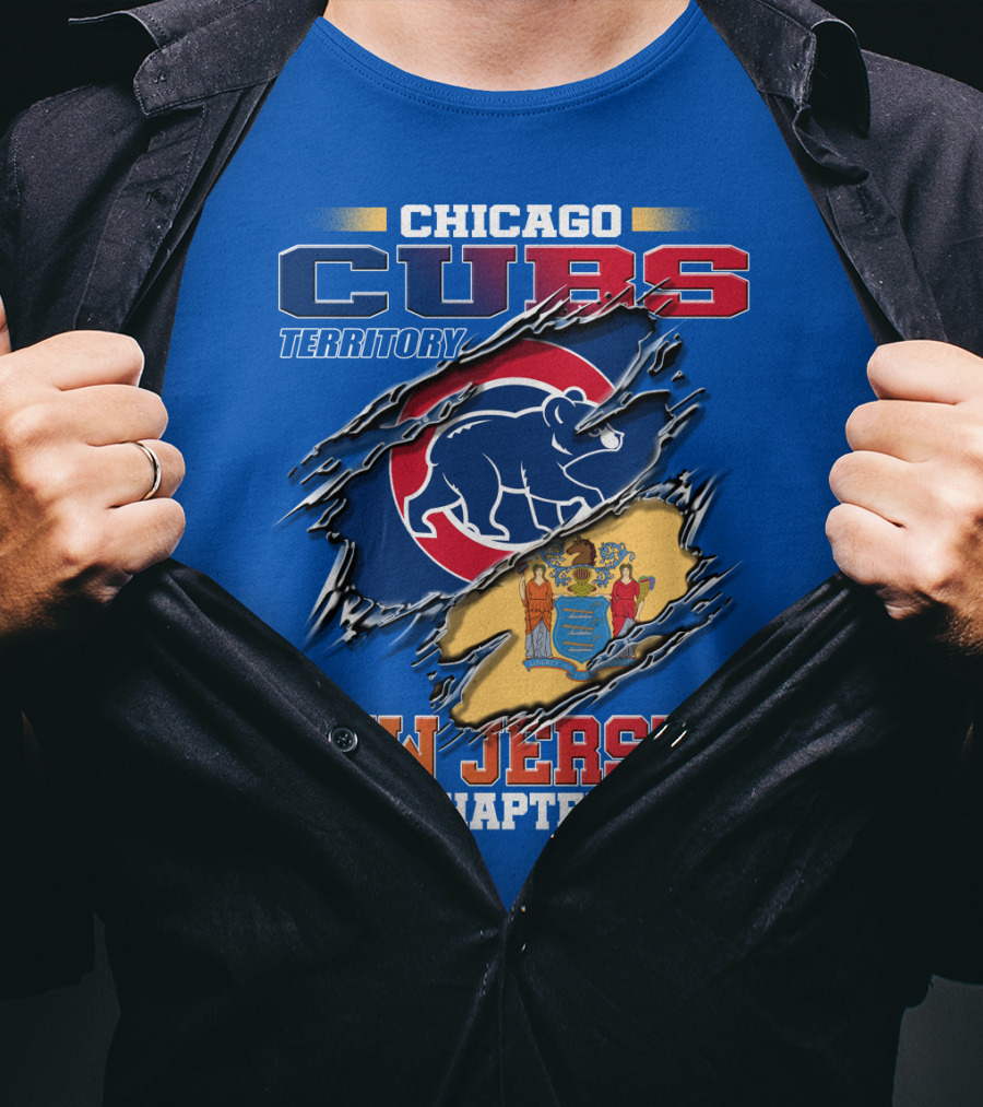 Chicago Cubs Territory New Jersey Chapter T-Shirt