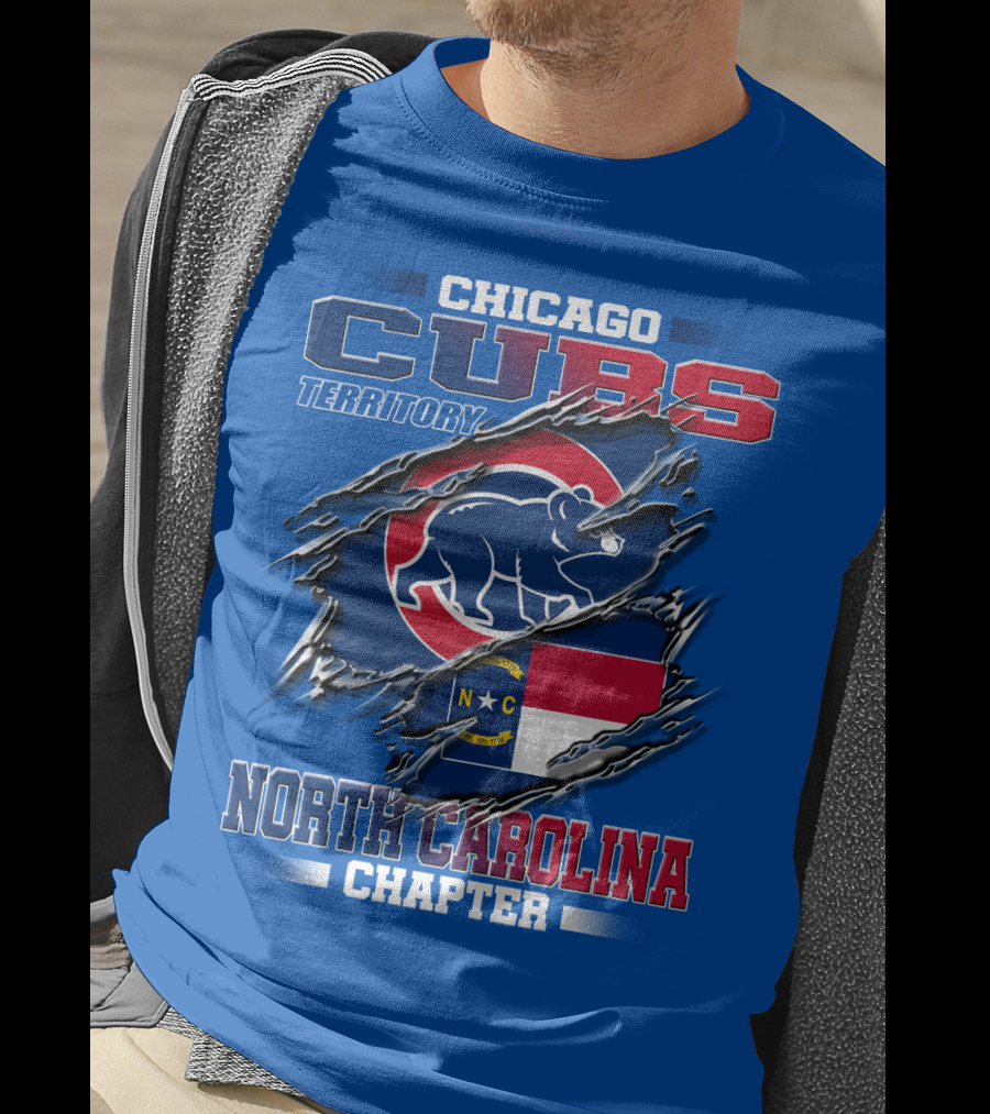 Chicago Cubs Territory North Carolina Chapter T-Shirt