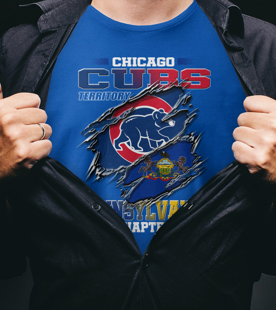 Chicago Cubs Territory Pennsylvania Chapter T-Shirt