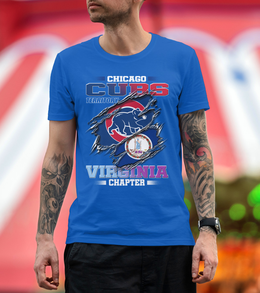 Chicago Cubs Territory Virginia Chapter T-Shirt