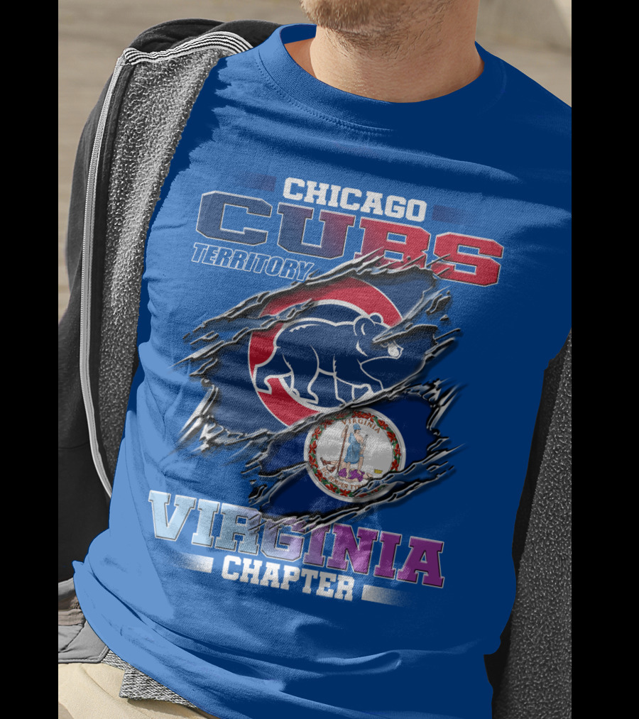Chicago Cubs Territory Virginia Chapter T-Shirt