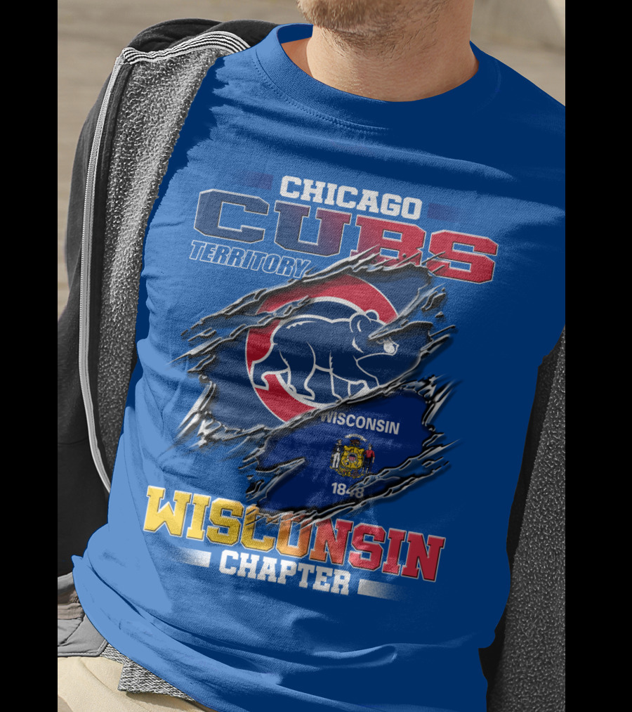 Chicago Cubs Territory Wisconsin Chapter T-Shirt