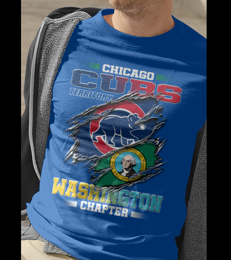 Chicago Cubs Territory Washington Chapter T-Shirt