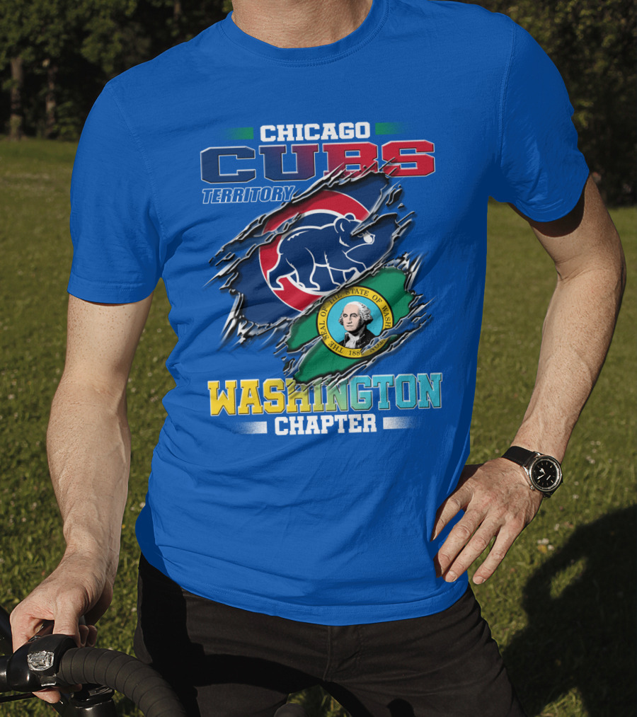 Chicago Cubs Territory Washington Chapter T-Shirt