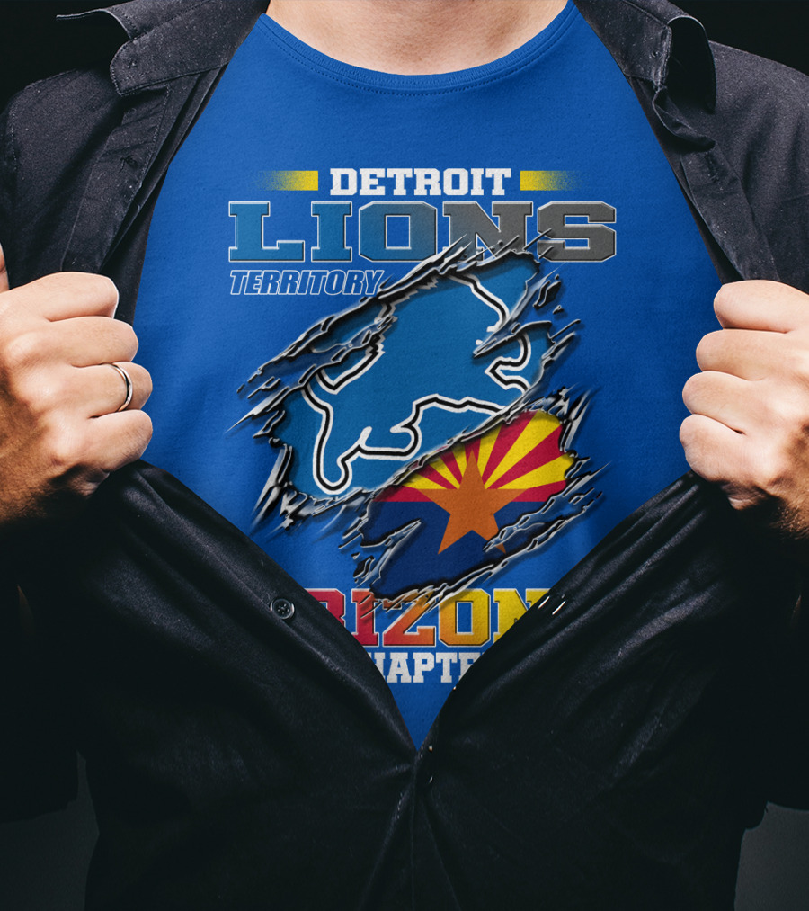 Detroit Lions Territory Arizona Chapter T-Shirt