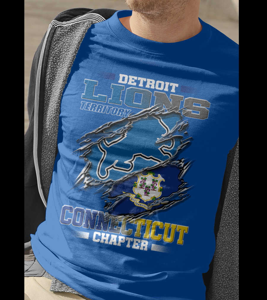 Detroit Lions Territory Connecticut Chapter T-Shirt