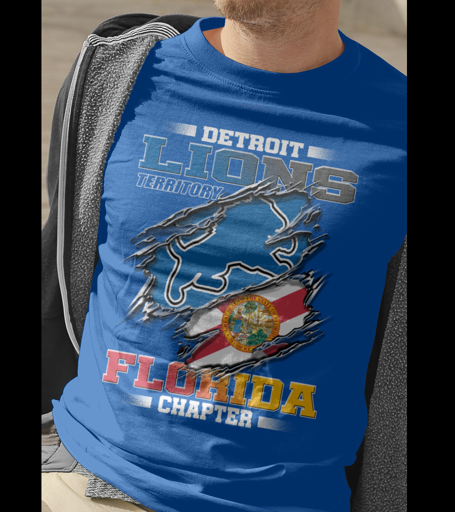 Detroit Lions Territory Florida Chapter T-Shirt