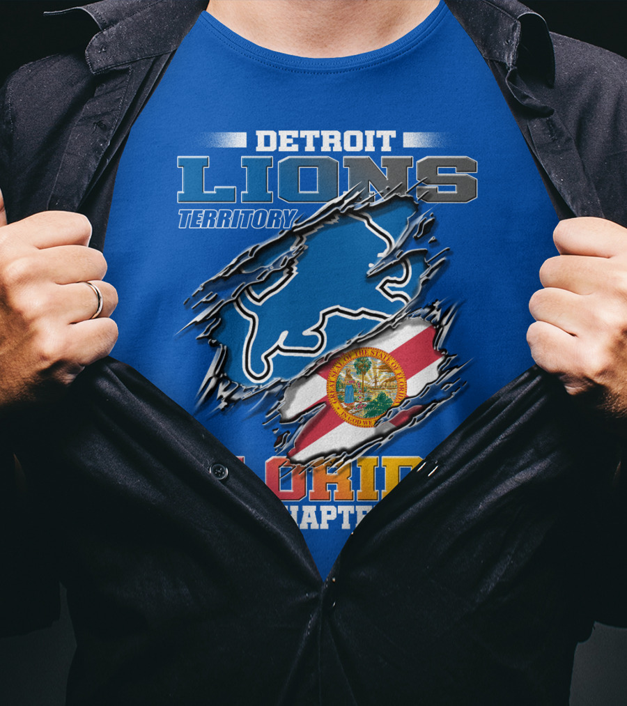 Detroit Lions Territory Florida Chapter T-Shirt