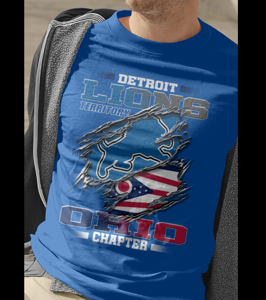 Detroit Lions Territory Ohio Chapter T-Shirt