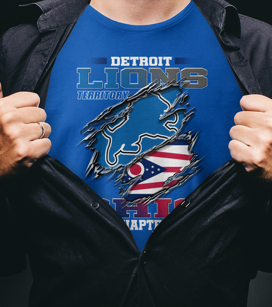Detroit Lions Territory Ohio Chapter T-Shirt